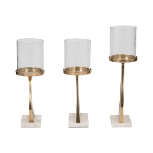 <b>Top</b> Contemporary palm candlestick holder 3 sizes candle holder set Durable metal candle stand Home decoration candle holder - Product Image 6
