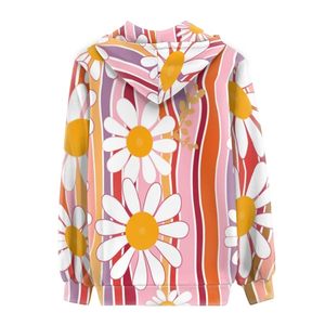 เสื้อสเวตเตอร์พิมพ์ลายแบบมีฮู้ดสีพื้นระบายอากาศได้ดี - Product Image 5