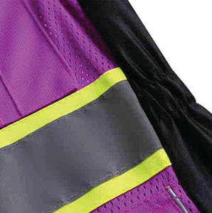 Ropa de Seguridad Reflectante Transpirable con Múltiples Bolsillos, Chaqueta de Alta Visibilidad, Uniforme de Trabajo de Construcción, Chaleco de Seguridad Reflectante - Product Image 5