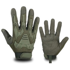 Guantes Tácticos de Cuero de Alta Calidad para Deportes al Aire Libre, Caza, Entrenamiento, Antideslizantes, Aptos para Ciclismo, con Pantalla Táctil - Product Image 3