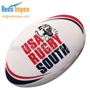 Balón de Rugby Personalizado para Entrenamiento, Hecho de Caucho Sintético Resistente y Ligero, Perfecto para el Desarrollo de Habilidades y la Práctica en Equipo - Product Image 3