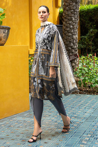 Robe Salwar Kameez pour femmes indiennes, pakistanaises et punjabies, parfaite avec un tissu en lin luxueux pour l'hiver - Product Image 3