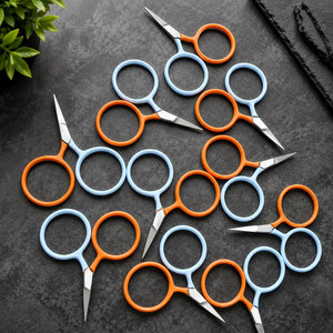 Professional Stainless Steel <b>Thread</b> Snips Fine Point Embroidery Scissors for Sewing OEM Private Label Wholesale Supplier - Product Image 4