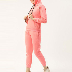 Conjunto Deportivo de Dos Piezas para Mujer, con Capucha, Estampado Sólido, Sin Costuras, para Invierno, Transpirable y Cómodo, de Alto Impacto - Product Image 1