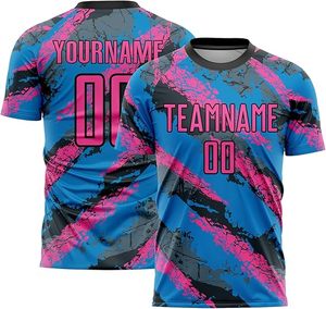 Uniformes de Fútbol Casuales para Adultos de Primera Calidad, Sublimados, Transpirables, de Secado Rápido, Manga Corta, Servicio OEM - Product Image 6