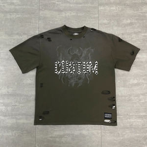 Fabricant de vêtements pour hommes, impression personnalisée selon votre propre design, t-shirts 100% coton pour hommes, coupe classique, meilleurs t-shirts imprimés - Product Image 2