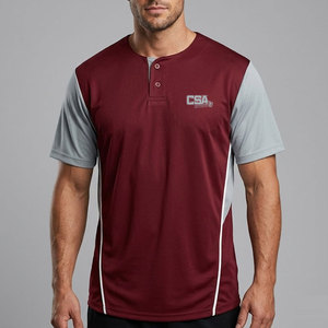 Maillot de baseball de qualité supérieure Tissu doux Finition lisse Idéal pour les sports d'équipe et les activités de plein air - Product Image 3