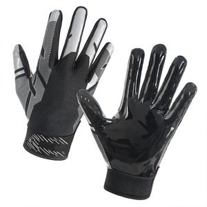 Gants de football américain personnalisés, gants de receveur de football américain, gants de football américain avec grip en latex - Product Image 1