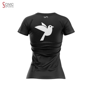 Venta al por mayor verano Mujer camiseta moda cuello redondo suelta Casual manga corta señoras camiseta chicas diseño Popular camiseta - Product Image 2