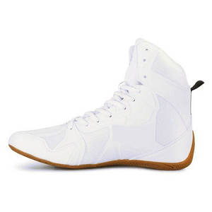 Chaussures de boxe, de squat, de musculation, de Muay Thai et de lutte pour hommes et femmes, avec design antidérapant, également adaptées aux enfants - Product Image 5