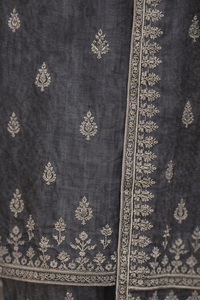 Nuevo conjunto elegante de kurta, salwar y dupatta de algodón bordado para mujer, ideal para oficina y fiestas. - Product Image 6