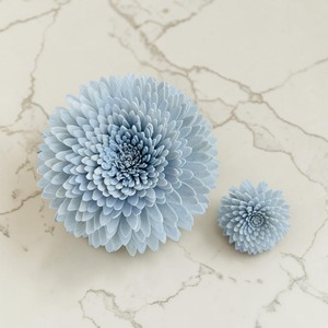 VADEE Premium White Snow Chrysanthemum 003 <b>Diffuser</b> Flower Sola Wood Handmade Sustainable Craft Sesbania <b>Reed</b> - Product Image 3