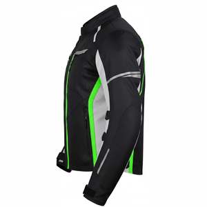 Chaquetas de Motocicleta de Cuero Resistentes, de Manga Larga, Impermeables, Transpirables, Tallas Grandes, Estampadas, Acolchadas y Protectoras - Product Image 4