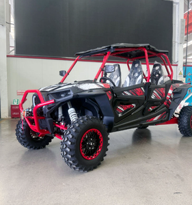 Quad UTV SSV 4 places avec moteur à essence 1000 cm³, roues tout-terrain de 30 pouces, suspension réglable, 4 roues motrices, blocage du différentiel avant - Product Image 3