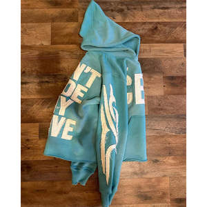 Sudadera con Capucha para Hombre, Diseño Nuevo, Estilo Desgastado, Bordado, Color Liso, Manga Larga, para Invierno, Básico, Mezcla de Algodón - Product Image 3