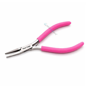 Pince à bec plat micro-fine Zetomed Pro en acier inoxydable de haute qualité, outil de précision pour la fabrication de bijoux et la manipulation des fils, fournisseur OEM - Product Image 4