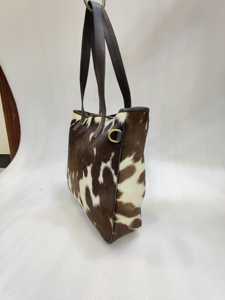 Bolso Tote de Cuero Genuino de Piel de Vaca, Bolso de Hombro de Lujo para Mujer, Bolso de Compras de Gran Capacidad, Bordado, con Cierre, Portátil - Product Image 2