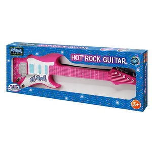 ของเล่นดนตรีพลาสติก ABS พร้อมสายเหล็ก เครื่องดนตรีสำหรับเด็ก กีตาร์ร็อคไฟฟ้าสำหรับเด็ก - Product Image 4