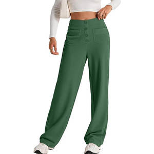 2026 Famous Designer Ladies Pant Cotton Women Trouser Best High Quality Made Women Trousers - Product Image 1