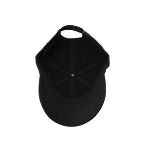 Casquette de baseball en coton blanc à 6 panneaux, ajustable, couleur unie, unisexe, décontractée - Product Image 6