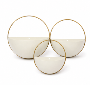 Gold Flower Wall Mirror Metal Framed Round Decorative Glass Mirror for Living Room Bedroom Hotel Decor - Product Image 2