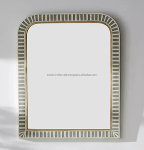 Xương Inlay gương khung xương Inlay tường gương chất lượng tốt nhất xương Inlay gương bởi Kỳ Lạ Ấn Độ nghệ thuật - Product Image 1