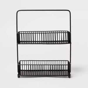 Premium quality ironic metal dish <b>rack</b> designed for modern <b>kitchens</b> with high durability - Product Image 1