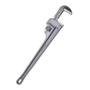 Clé à tuyau ergonomique en aluminium haute résistance de 24 pouces avec mâchoire réglable pour la plomberie - Product Image 1