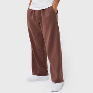 Nouveau Jogger Décontracté Ample et Droit en Coton Biologique Écologique, Taille Mi-Haute, Sans Coutures, Jambe Large Personnalisée, en Toile Élastique - Product Image 1