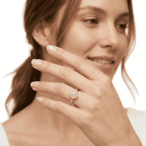 Diamond <b>Engagement</b> <b>Rings</b> 0.48 Ct Round Cut Natural Diamond <b>Engagement</b> Wedding <b>Ring</b> for Women 925 <b>Sterling</b> <b>Silver</b> Fine Jewelry - Product Image 5
