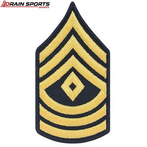 Nouvel Arrivage : Écussons de grade uniforme brodés Merrow, ajustement confortable - Product Image 1