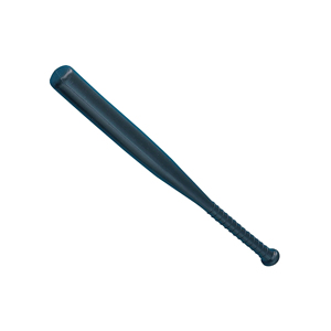 Bâton de baseball en peuplier massif personnalisé, avec poignée rigide antidérapante, pour la protection personnelle, bâton de softball - Product Image 5