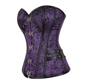 Corsets Vintage pour Femmes, Sexy, Sculptants, Respirants, Modernes, en Brocart, pour Grandes Tailles - Product Image 1