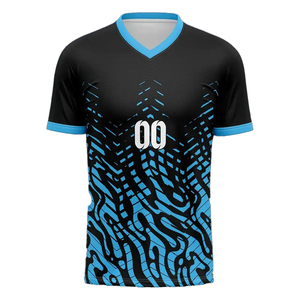 เสื้อฟุตบอลแบบปรับแต่งได้ น้ำหนักเบา ทนทาน และระบายอากาศได้ดี พร้อมโลโก้ทีมฟุตบอลแบบส่วนตัว - Product Image 5