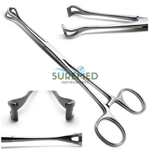 Forceps chirurgical manuel professionnel en acier inoxydable pour pansements et tissus, instrument médical de précision réutilisable - Product Image 5