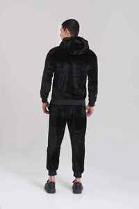 Ensemble de survêtement en velours pour homme haute performance pour un confort décontracté et un style relaxé - Product Image 2