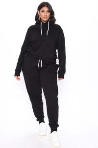 Custom Pint Women Pullover Hoodie Casual Sweatshirt Jogger <b>Set</b> Streetwear Apparel Wholesale Supplier - Product Image 3