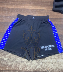 Pantalones Cortos de Lucha BJJ Unisex Personalizados al por Mayor, Transpirables, para Artes Marciales, Boxeo y Grappling, para Adultos, con Estampado - Product Image 1