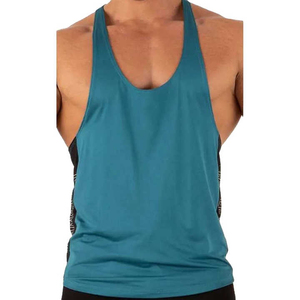 100% Cotton Y-Back Tank Top for <b>Men</b> Quick Dry <b>Stringer</b> <b>Vest</b> for Fitness Gym Training Workout Muscle Shirt <b>Stringers</b> Plus Size - Product Image 3