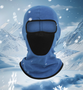 Cagoule de moto intégrale respirante en soie glacée, couleur unie, tactique, rafraîchissante, vente en gros, logo personnalisé - Product Image 3