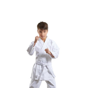Tenue d'arts martiaux professionnelle Solid Trader, design élégant, en coton fin, pour entraînement actif, cours et compétitions de Judo et de Karaté. - Product Image 4