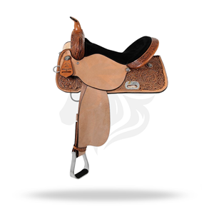 Selle de barrel racing, selle d'équitation, équipement équestre - Product Image 1