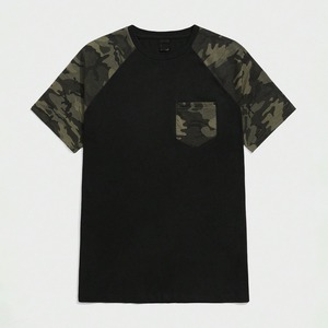 เสื้อยืดแขนสั้นคอกลมทรงหลวมพิมพ์ลายไท-ได ผ้าฝ้าย 100% ระบายอากาศได้ดีสำหรับผู้ชาย - Product Image 5
