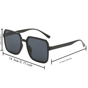 Women's Square Frame Glasses Plastic <b>Hinges</b> for Hiking - Product Image 4