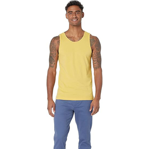 <b>men</b> cotton spandex <b>gym</b> <b>vest</b> sleeveless workout muscle breathable stretch fitness tank top - Product Image 2