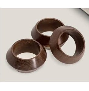 Anneau de serviette en bois, design exclusif, pour service de table, mariage et centre de table événementiel - Product Image 3