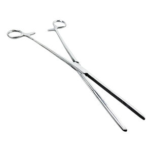 Pinzas Hemostáticas Manuales Extra Largas con Punta Recta para Uso Quirúrgico, Diseño de Mandíbula con Dientes Pequeños, Acero Inoxidable, Venta al por Mayor - Product Image 2