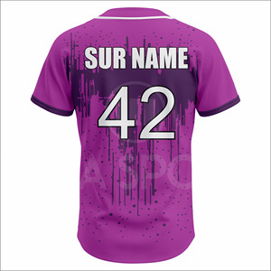 High Demand Custom Baseball Uniform Set Lightweight Breathable Four-Way Stretch Eco-Friendly Sublimation Jersey Team Wear OEM - Product Image 3