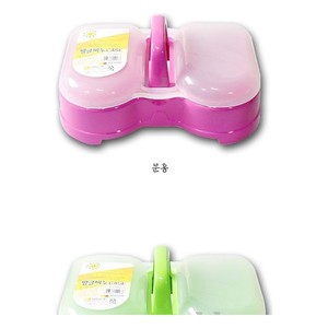 Portasapone coreano in plastica con coperchio, contenitore per sapone da viaggio, porta sapone da bagno con vassoio di drenaggio - Product Image 3