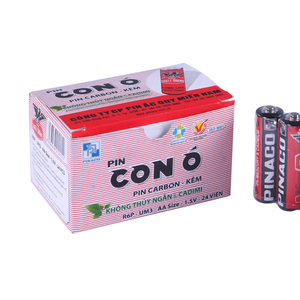 24 Pilas Secas de Carbono Zinc AA de 1.5V R6P de Larga Duración para Controles Remotos, Juguetes y Linternas - Product Image 6